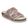 Arizona Shearling Suede Leather
