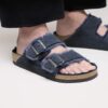 Arizona Shearling Suede Leather